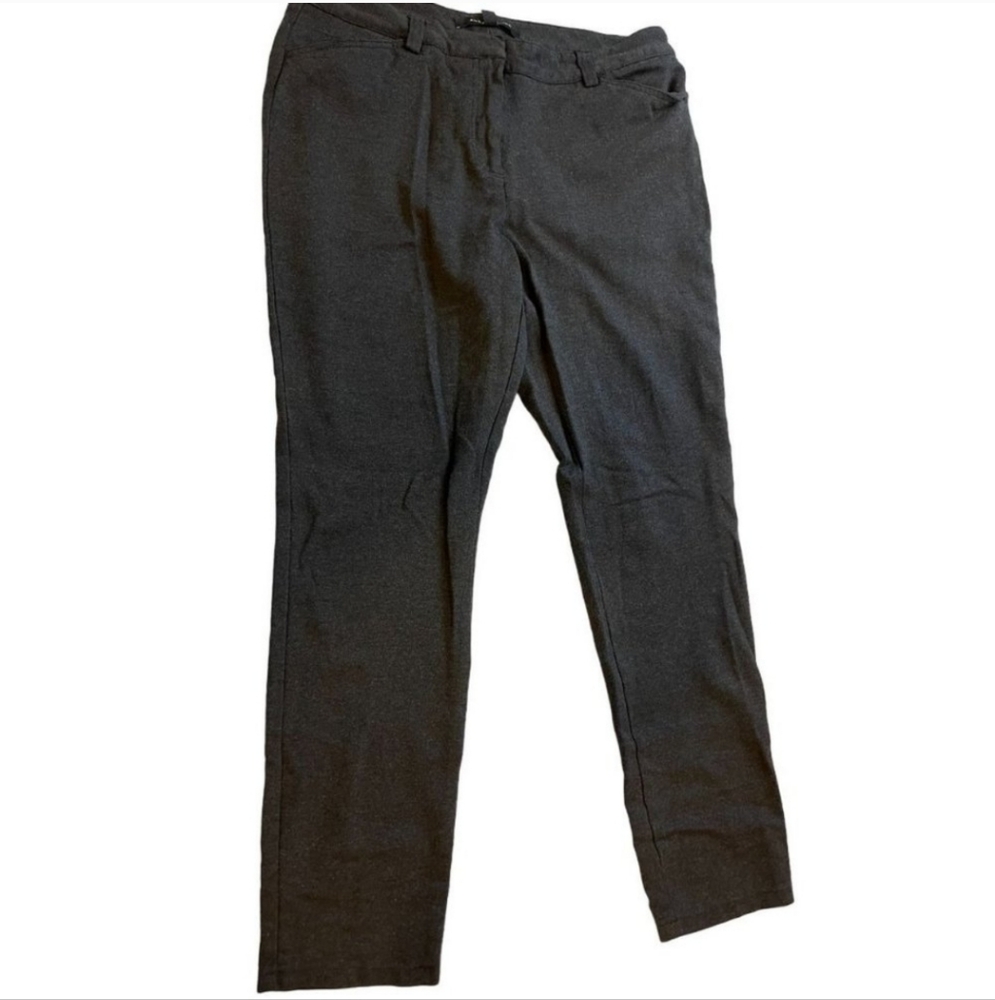 Andrew Marc Gray Stretch Point Pants 12
